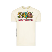 Vintage Arctic happy easter eggs with sunflower leopard and cactus Vintage Tee - RanaPortraitStore