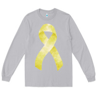 Moon Dust sarcoma or bone cancer ribbon Long Sleeve Tee - FaDigitalArtStudio