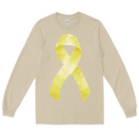 Mushroom sarcoma or bone cancer ribbon Long Sleeve Tee - FaDigitalArtStudio