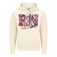 Vintage Artic valentines day rn registered nurse Vintage Hoodie - RanaPortraitStore