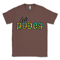 Chestnut let's rodeo Classic Tee - CowhideDigitalArt