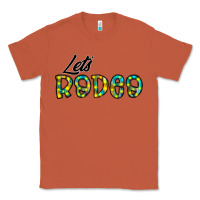 Copper let's rodeo Classic Tee - CowhideDigitalArt