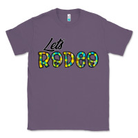 Lavender let's rodeo Classic Tee - CowhideDigitalArt