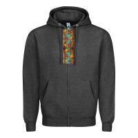 Charcoal Heather autumn squirrel Zipper Hoodie - BundleAndBundleShop