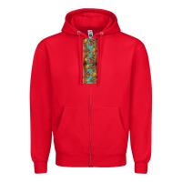Red autumn squirrel Zipper Hoodie - BundleAndBundleShop