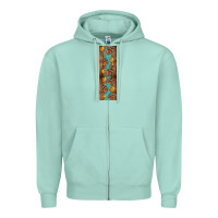 Seafoam autumn squirrel Zipper Hoodie - BundleAndBundleShop
