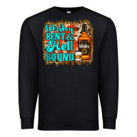 Black Whiskey Bent and Hell Bound Premium Sweatshirt - Jasminsmagicworld