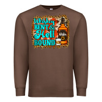 Chestnut Whiskey Bent and Hell Bound Premium Sweatshirt - Jasminsmagicworld