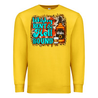 Lemon Whiskey Bent and Hell Bound Premium Sweatshirt - Jasminsmagicworld