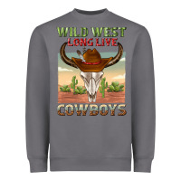 Storm wild west long live cowboys Heavyweight Sweatshirt - texasbilliewilder