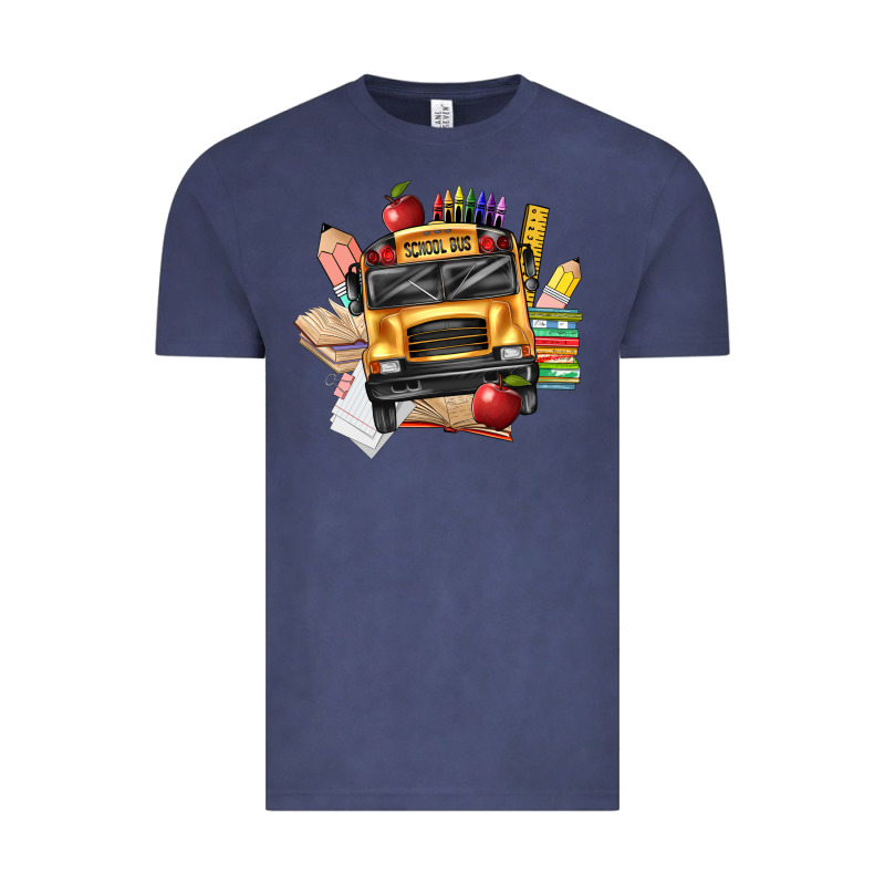 School Bus Driver Front Vintage Tee by texasbilliewilder | Teevron