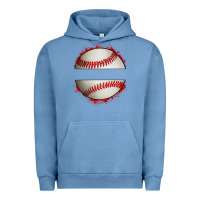 Pigment Pebble Blue personalized baseball Urban Hoodie - Artiststas