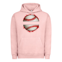 Pigment Salmon personalized baseball Urban Hoodie - Artiststas