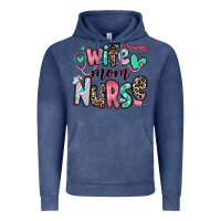 Vintage Denim wife mom nurse Vintage Hoodie - RanaPortraitStore