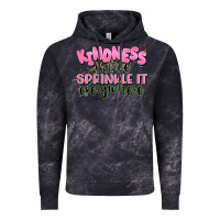 Cloud Black kindness is free sprinkle it everywhere Vintage Hoodie - JahusDesignShop