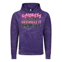 Cloud Purple kindness is free sprinkle it everywhere Vintage Hoodie - JahusDesignShop