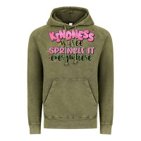 Vintage Olive kindness is free sprinkle it everywhere Vintage Hoodie - JahusDesignShop