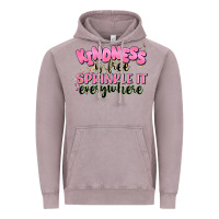 Vintage Zinc kindness is free sprinkle it everywhere Vintage Hoodie - JahusDesignShop
