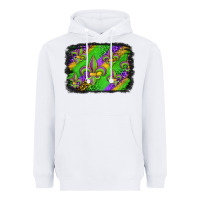 White mardi gras fleur de lis background Heavyweight Hoodie - Jasminsmagicworld