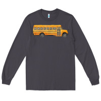 Smoke school bus Long Sleeve Tee - FaDigitalArtStudio