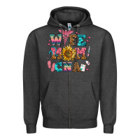 Wife Mom Cna Zipper Hoodie | Teevron