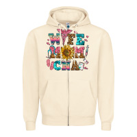 Sandshell wife mom cna Zipper Hoodie - AdoDesignShop
