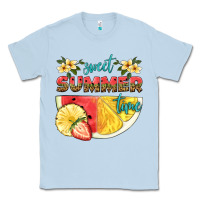 Dusty Blue sweet summer time Classic Tee - HRA Design Shop