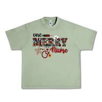 Oil Green one merry nurse western Urban Heavy Tee - RanaPortraitStore
