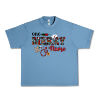 Pebble Blue one merry nurse western Urban Heavy Tee - RanaPortraitStore