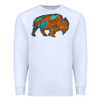 White bison Premium Sweatshirt - Jasminsmagicworld