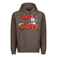 Coffee i love being a mamaw Premium Hoodie - MaliasSmallBusiness