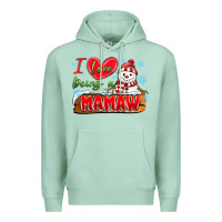 Seafoam i love being a mamaw Premium Hoodie - MaliasSmallBusiness