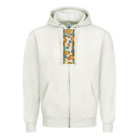Oatmeal Heather pumpkin fall Zipper Hoodie - BundleAndBundleShop