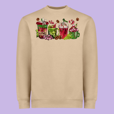 Heavyweight Sweatshirt wine coffee cups