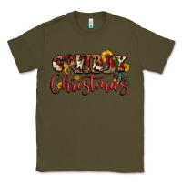 Army Green cowboy christmas Classic Tee - FaDigitalArtStudio