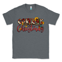 Charcoal Heather cowboy christmas Classic Tee - FaDigitalArtStudio