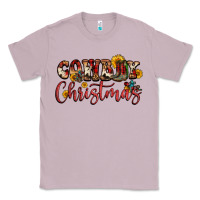Lilac cowboy christmas Classic Tee - FaDigitalArtStudio