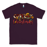 Plum cowboy christmas Classic Tee - FaDigitalArtStudio