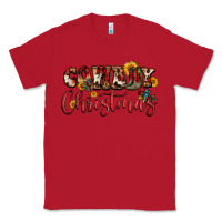 Red cowboy christmas Classic Tee - FaDigitalArtStudio
