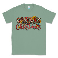 Sage cowboy christmas Classic Tee - FaDigitalArtStudio