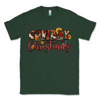 Sports Green cowboy christmas Classic Tee - FaDigitalArtStudio