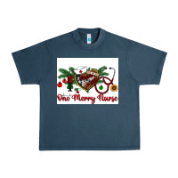 Midnight Navy one merry nurse Urban Heavy Tee - RanaPortraitStore
