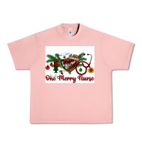 Salmon one merry nurse Urban Heavy Tee - RanaPortraitStore