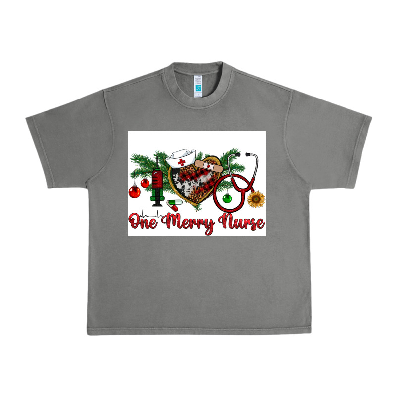 One Merry Nurse Urban Heavy Tee by RanaPortraitStore | Teevron