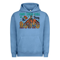 Pigment Pebble Blue and they call the thing rodeo Urban Hoodie - Artiststas