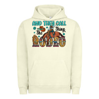 Pigment Pistachio and they call the thing rodeo Urban Hoodie - Artiststas