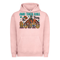 Pigment Salmon and they call the thing rodeo Urban Hoodie - Artiststas