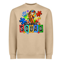 Mushroom basketball support squad autism Heavyweight Sweatshirt - Zillion Design Studio