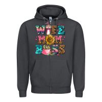 Smoke wife mom boss Zipper Hoodie - AdoDesignShop