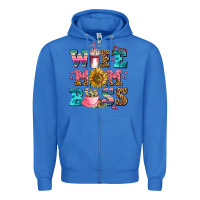 True Royal wife mom boss Zipper Hoodie - AdoDesignShop